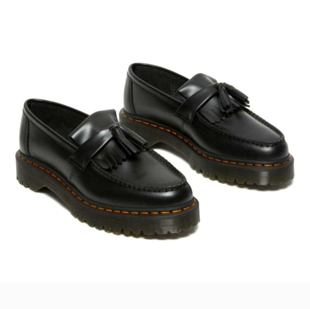 Dr Martens Black Tassel Loafers